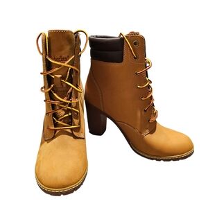 Timberland Women's Brown Heeled Boots